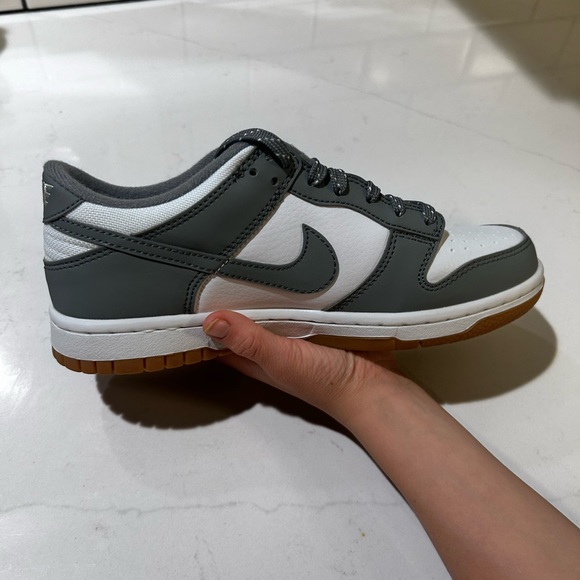 Nike Dunk Low GS ‘Reflective Grey’ Y6 - Picture 6 of 13